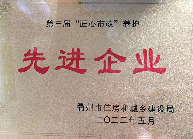 中國城市環(huán)境衛(wèi)生協(xié)會2020年度城鄉(xiāng)環(huán)衛(wèi)一體化典型案例（衢州項目）